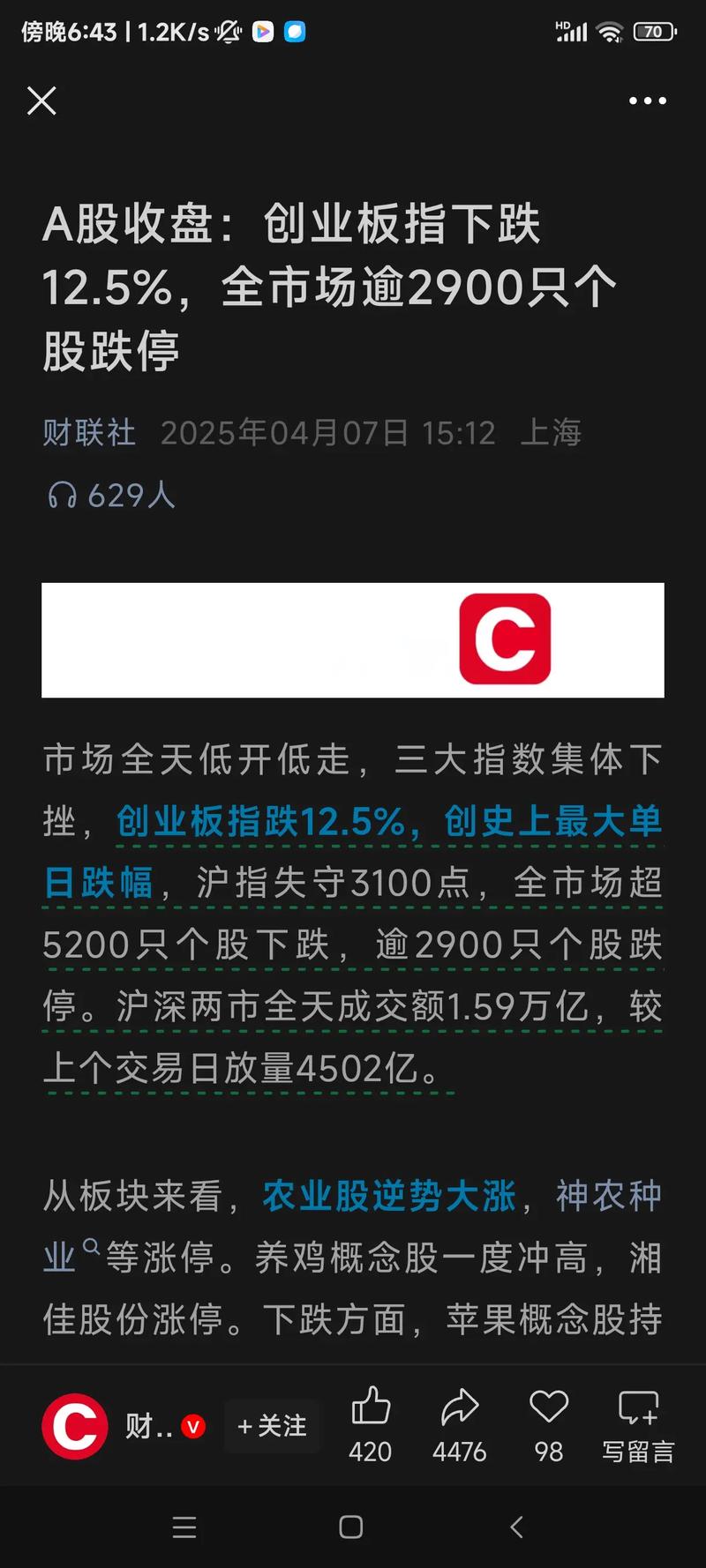 昨日超2000只个股跌停！配资爆仓、融资盘受压，市场风险几何？