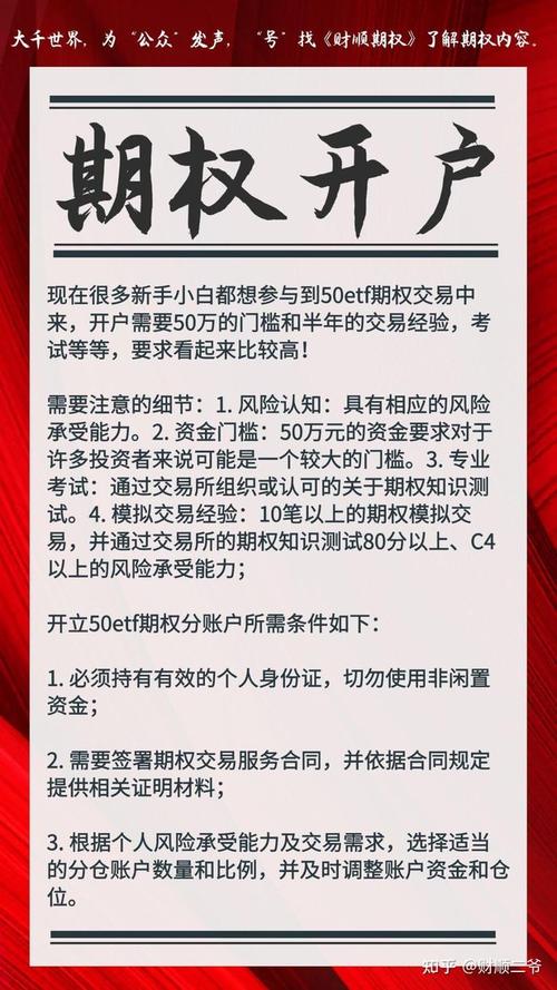 ETF开户条件全解析：零门槛普通权限 vs 50万+2年经验特殊权限