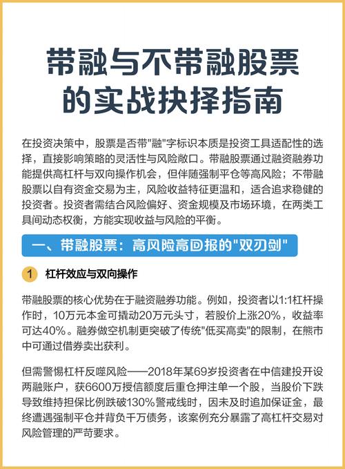 融资融券是什么意思？3分钟说清带融股票的风险与交易规则
