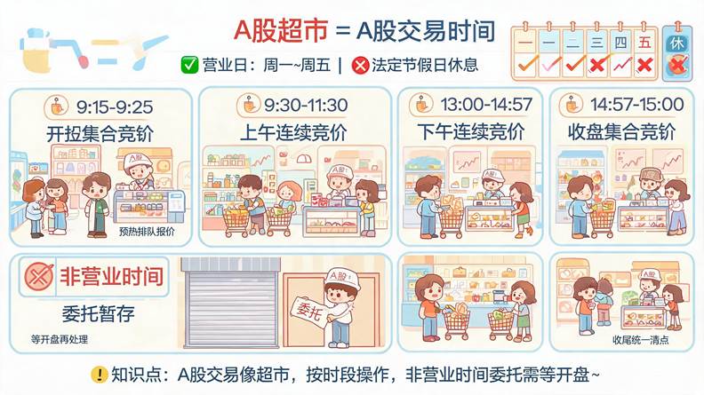 怎么买股票_A股交易时间_股票交易全流程