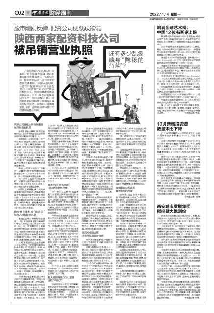陕西网络科技公司配资被吊销执照_场外配资风险警示_免费配资炒股