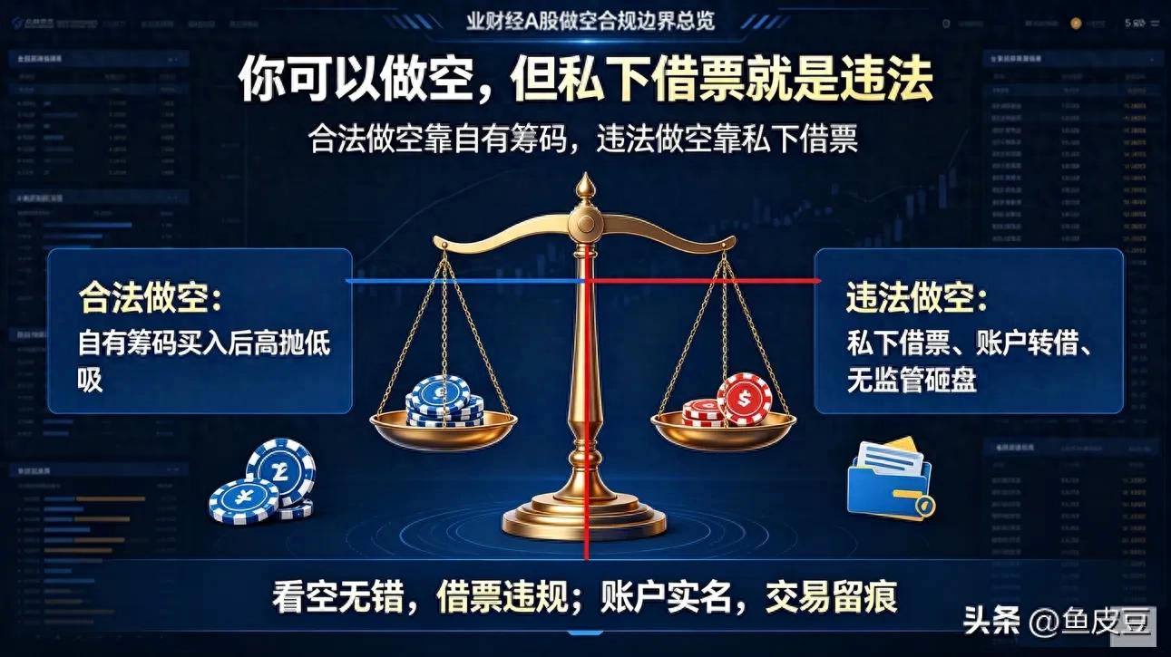 股票配资合法吗？别踩红线，这几种做空方式已违法